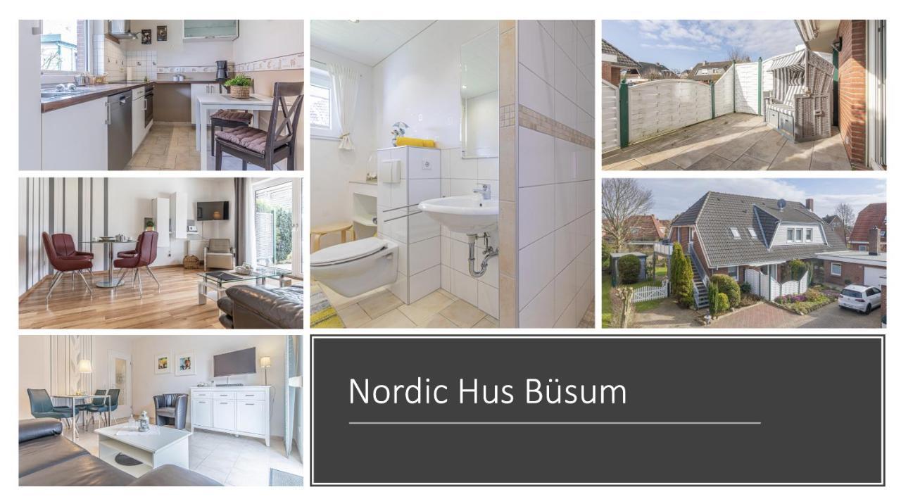 Ferienwohnung Nordic Hus Büsum Exterior foto